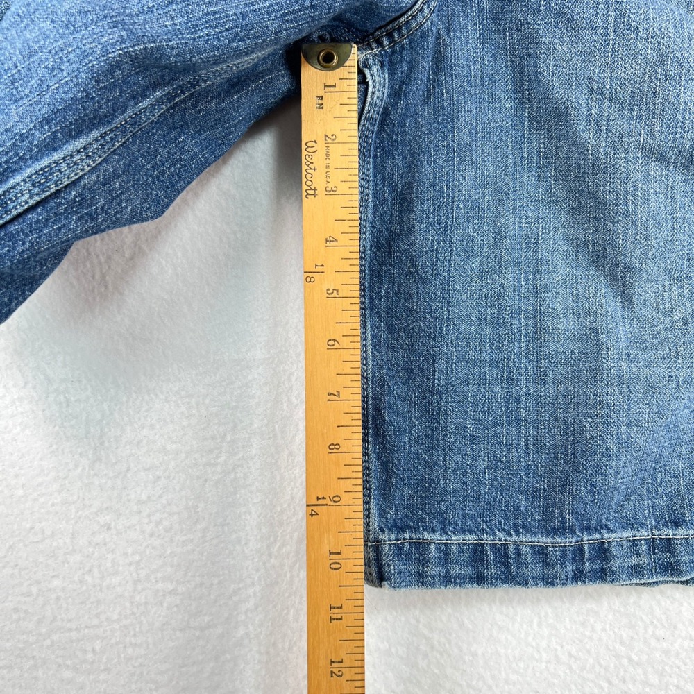 VTG 90s JNCO Jean Carpenter Shorts Mens 32 Crown Blue Skater Wide Leg Baggy Y2K - Picture 8 of 15